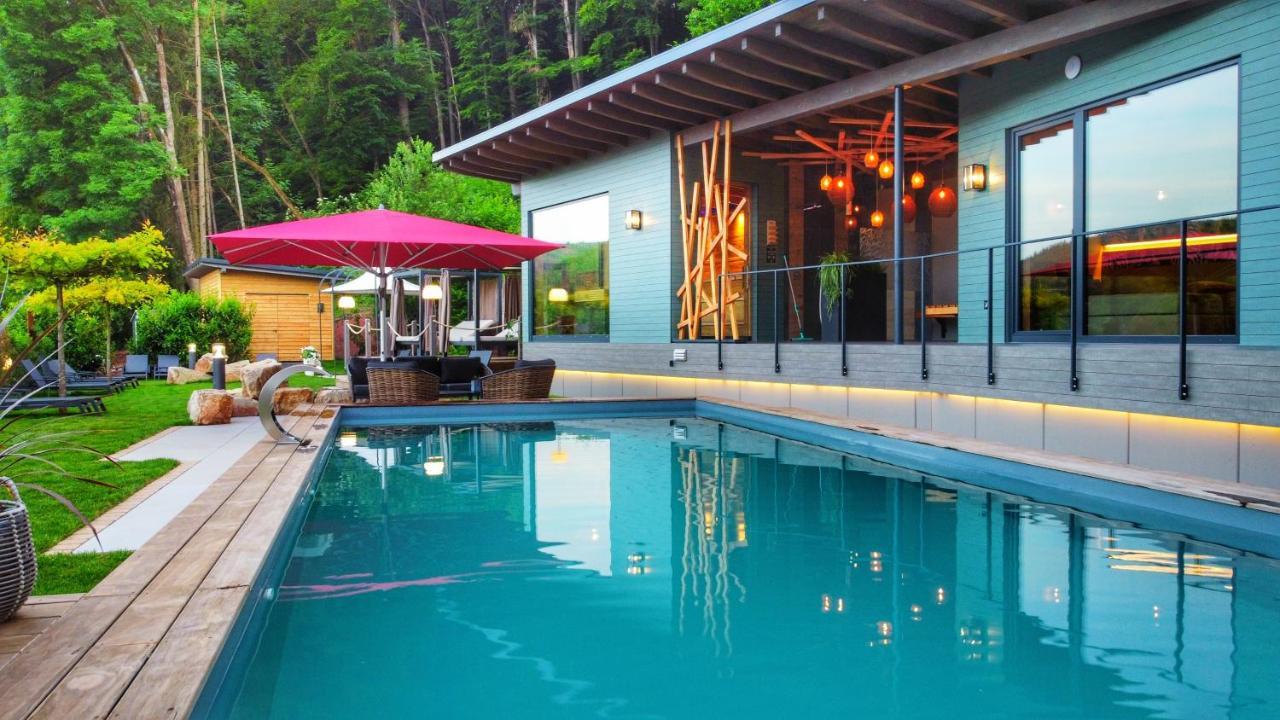 Hotel Erasmus - Mein Genuss- Und Wellnesshotel Trassem Exteriér fotografie